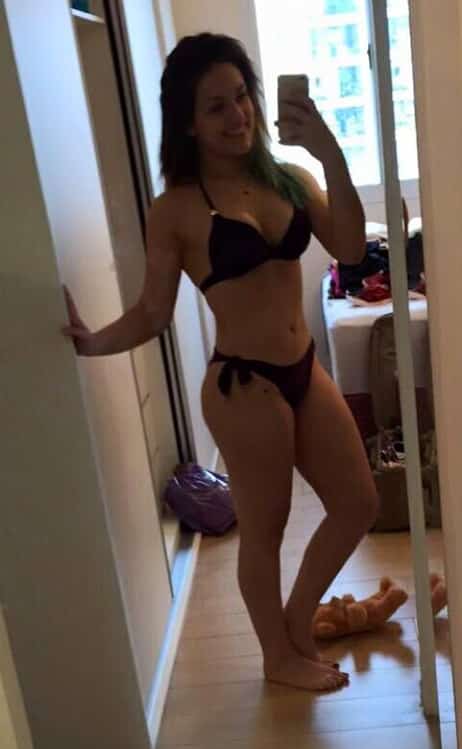 kefera de biquini pinta