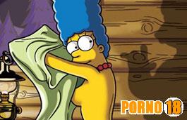 marge simpson pelada